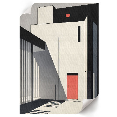 Poster auf leinwand Minimalismus der Architektur