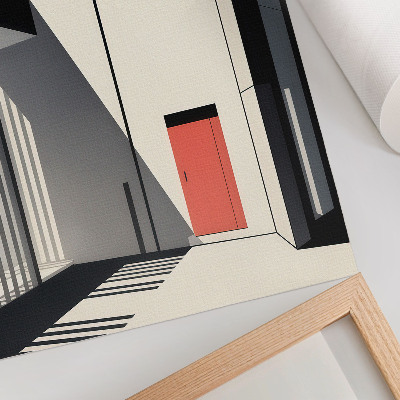 Poster auf leinwand Minimalismus der Architektur