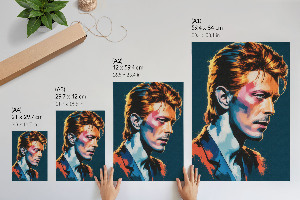 Poster na stenu Farebný portrét