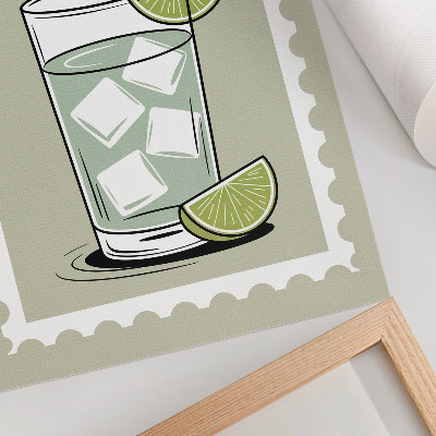 Poster kunstdruck Gin Tonic