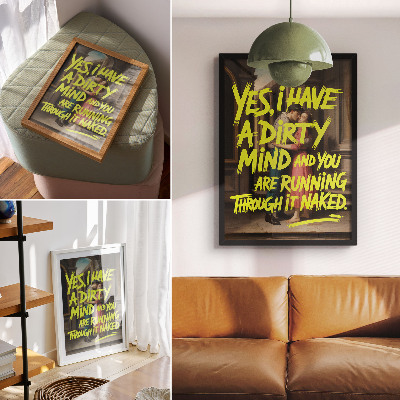 Wand poster Moderne Kunst