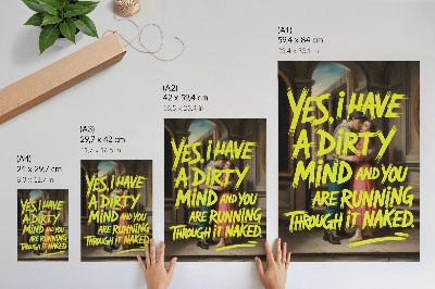 Wand poster Moderne Kunst
