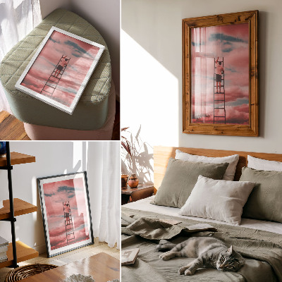 Kunstdruck poster Reise zum Himmel