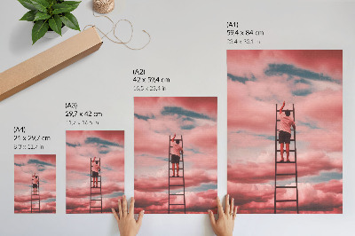 Kunstdruck poster Reise zum Himmel