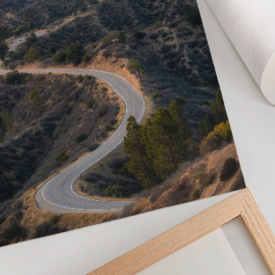 Kunstdruck leinwand Hollywood-Landschaft