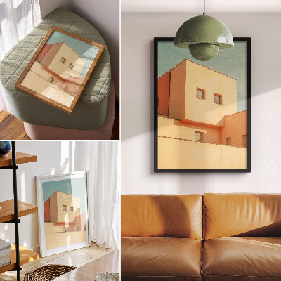 Poster leinwand Moderne Architektur