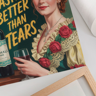 Kunstdruck poster Jahrgangswein