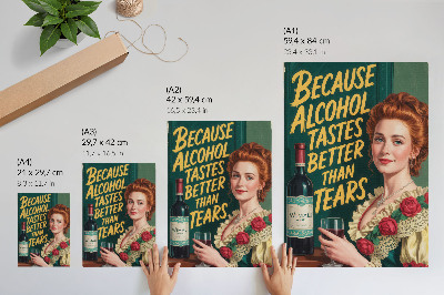 Kunstdruck poster Jahrgangswein
