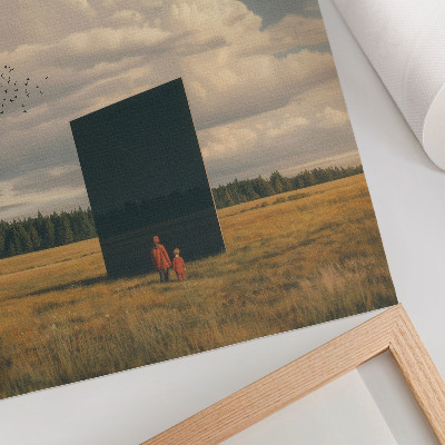 Wand poster Geheimnisvoller Monolith