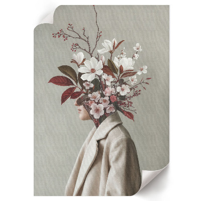 Kunstdruck leinwand Florale Vision