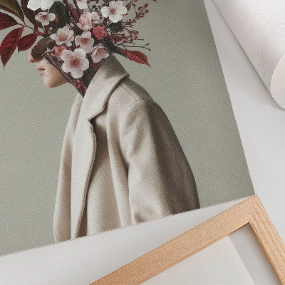 Kunstdruck leinwand Florale Vision