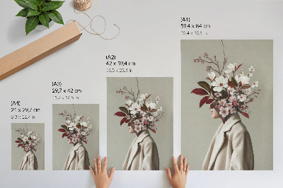 Kunstdruck leinwand Florale Vision