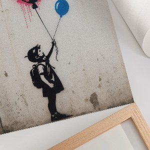 Poster na stenu Graffiti dieťa