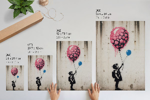 Poster na stenu Graffiti dieťa