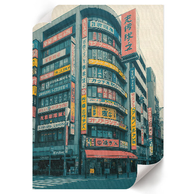 Kunstdruck leinwand Stadtlandschaft