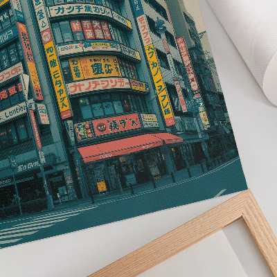 Kunstdruck leinwand Stadtlandschaft