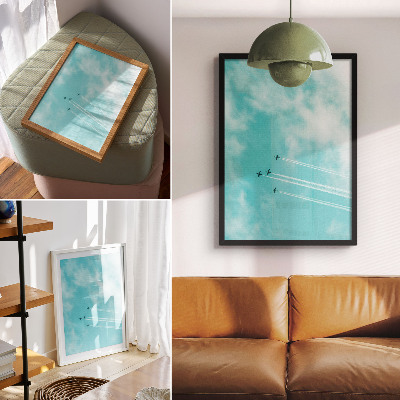 Kunstdruck leinwand Himmelsformation