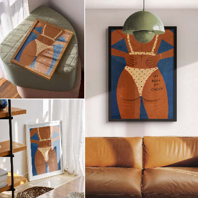 Kunstdruck leinwand Vertrauen