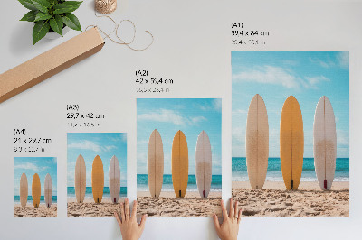Poster auf leinwand Surfstrand