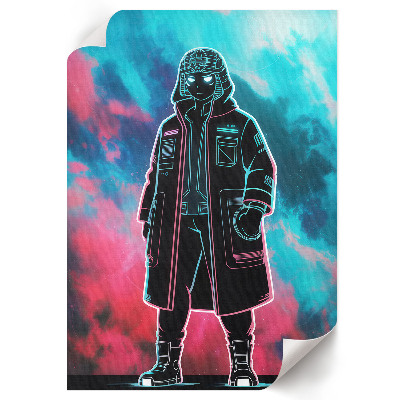 Poster leinwand Zeichentrickfigur