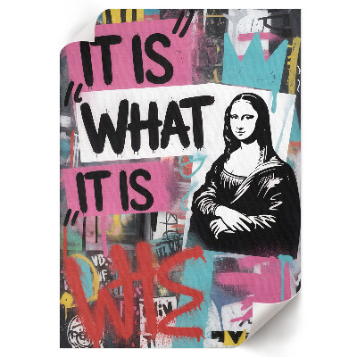 Kunstdruck poster Straßenkunst