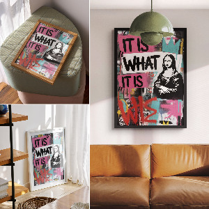 Poster na stenu Pouličné umenie