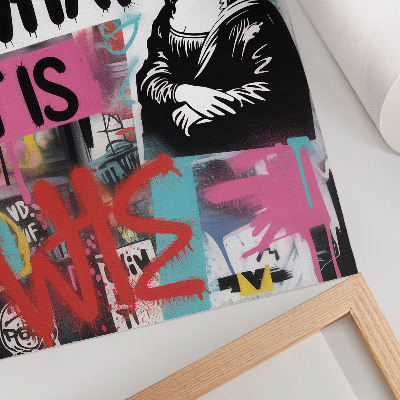Kunstdruck poster Straßenkunst