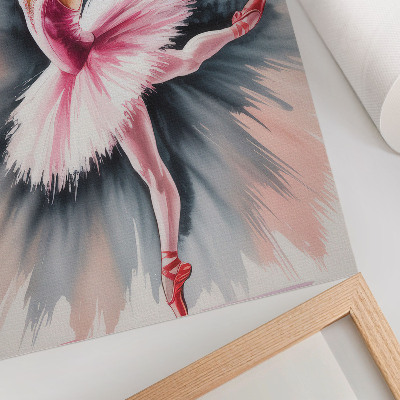 Wand poster Gemälde einer Ballerina