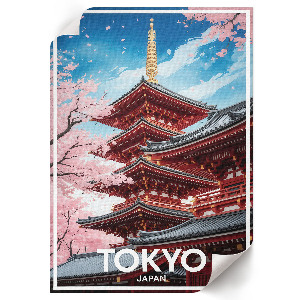 Poster na stenu Tokio, Japonsko