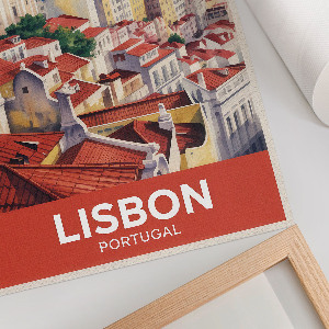 Plagát do obývačky Lisabon Portugalsko