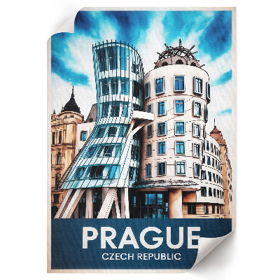 Poster auf leinwand Architektur Prag