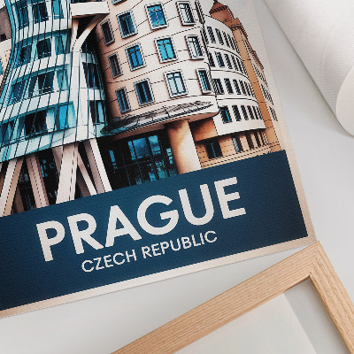 Poster auf leinwand Architektur Prag