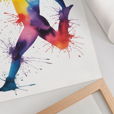 Bilder poster Regenbogenfigur