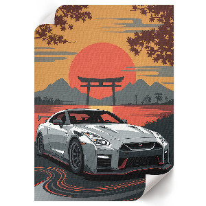 Plagát do izby Auto Japonsko