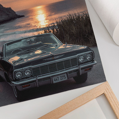Kunstdruck poster Der Westen und das Auto