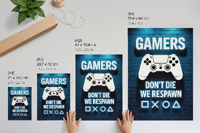 Poster auf leinwand Gaming-Poster