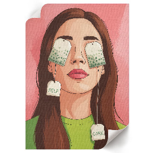 Plagát do izby Relaxujte s čajom