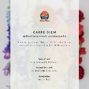 Plagát do izby Relaxujte s čajom