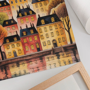 Plagát do obývačky Nočné mesto