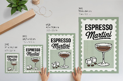 Poster auf leinwand Espresso Martini