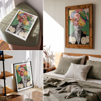 Poster kunstdruck Florale Vision