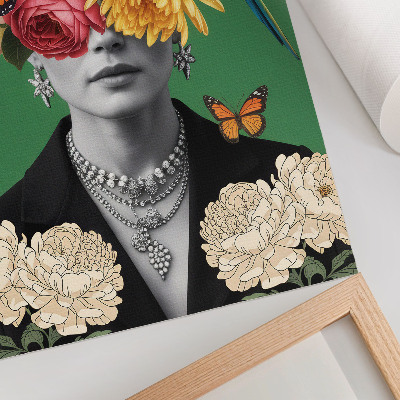 Poster kunstdruck Florale Vision