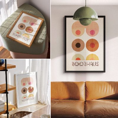 Kunstdruck poster Boobhaus-Grafiken