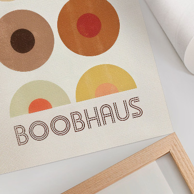 Kunstdruck poster Boobhaus-Grafiken
