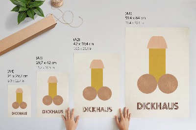 Kunstdruck leinwand Dickhaus-Grafiken