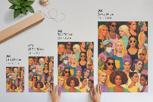 Bilder poster Porträts von Frauen