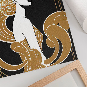 Retro plagát Umelecká elegancia