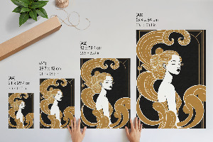 Retro plagát Umelecká elegancia