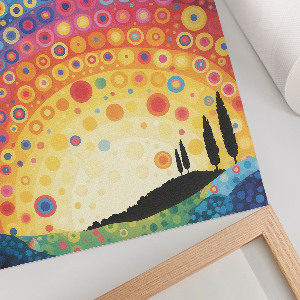 Wand poster Regenbogenmuster