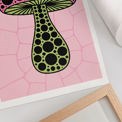 Kunstdruck poster Pilzgrafiken